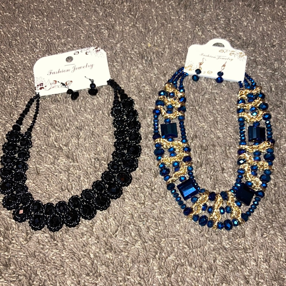 necklace and earring set